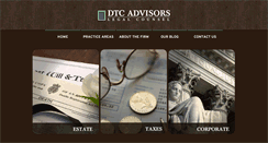 Desktop Screenshot of dtcadvisorsllc.com